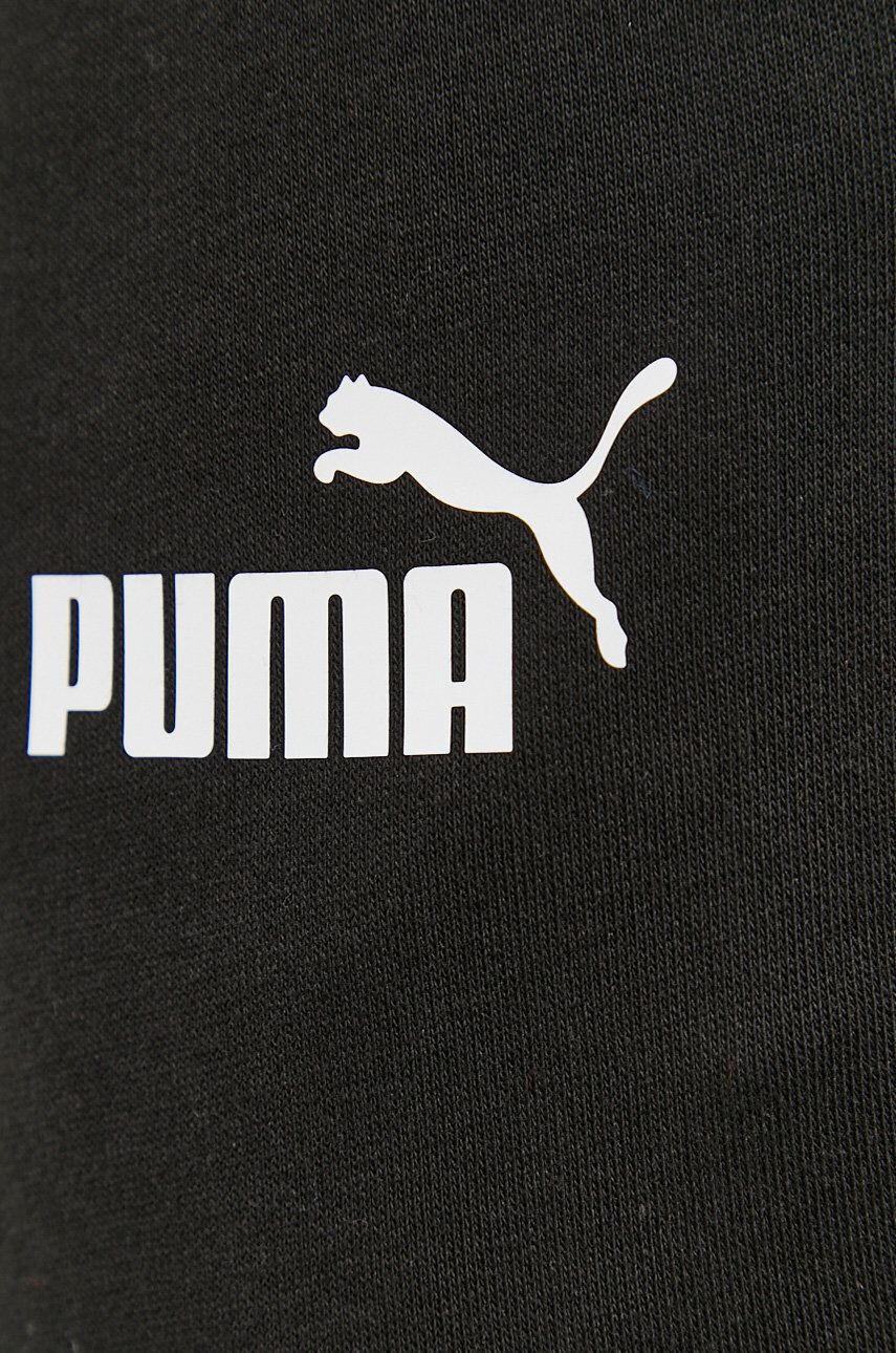 Puma Панталон 586749 мъжки в черно с принт - Pepit.bg