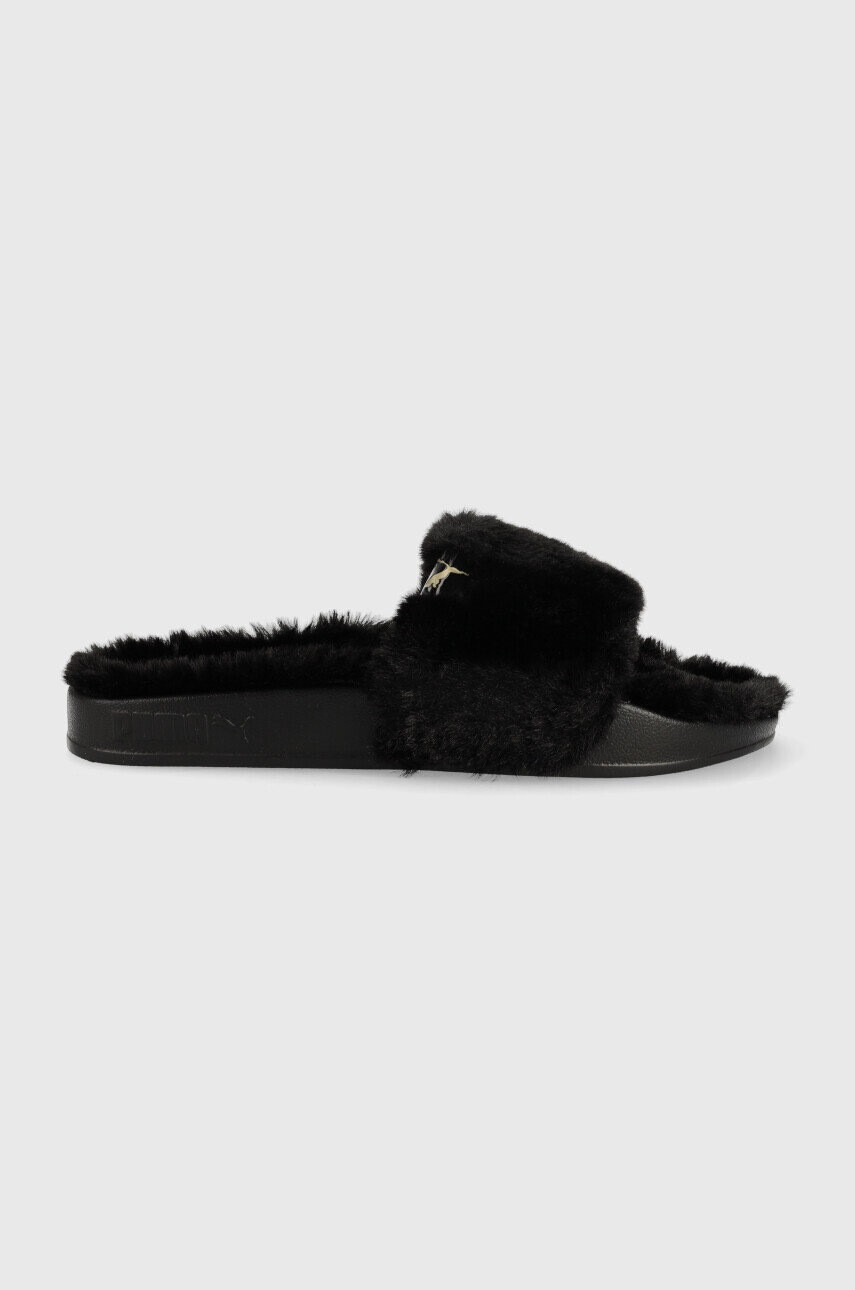 Puma Пантофи в черно - Pepit.bg