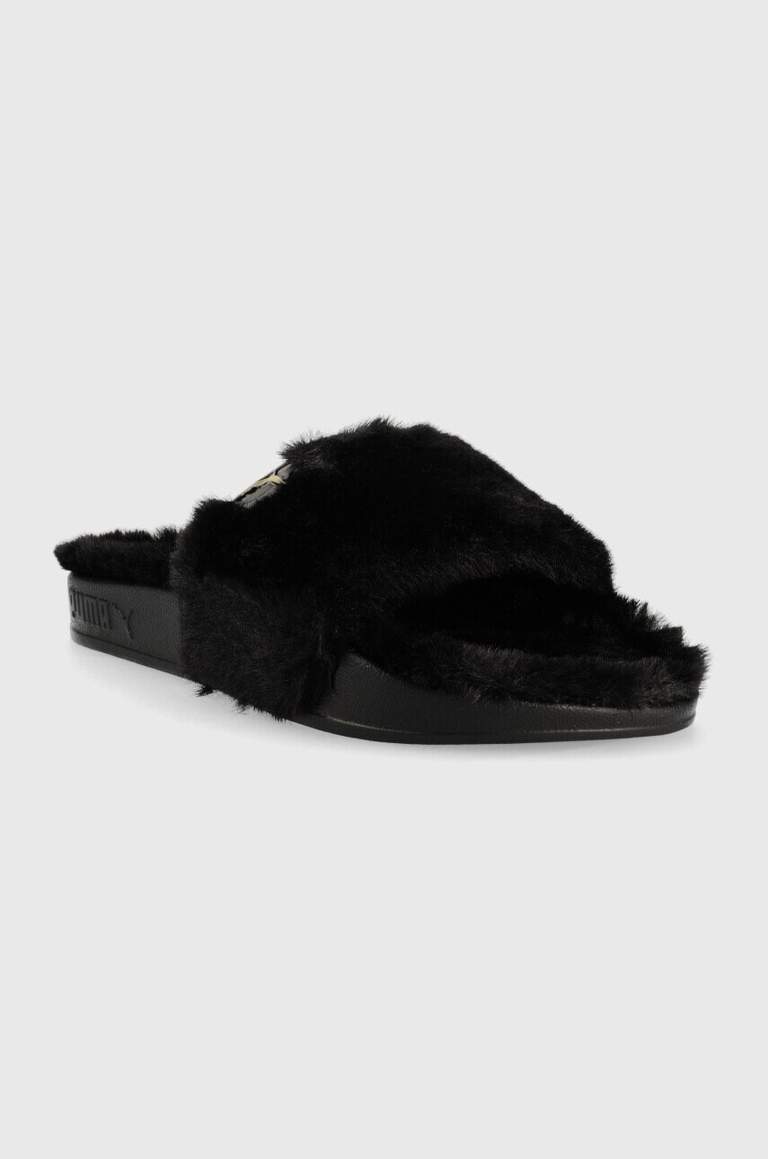 Puma Пантофи в черно - Pepit.bg