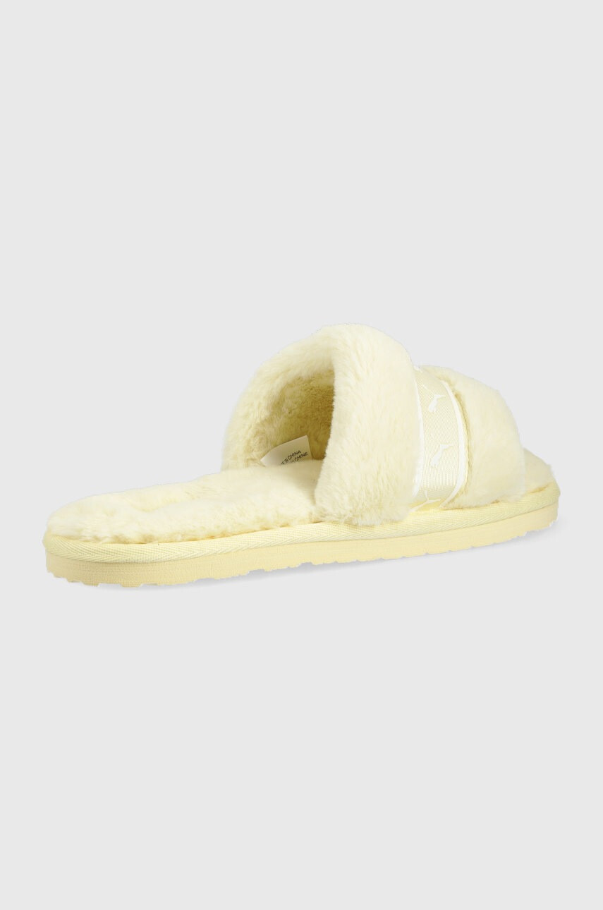 Puma Пантофи Fluff Remix 385240 в жълто - Pepit.bg