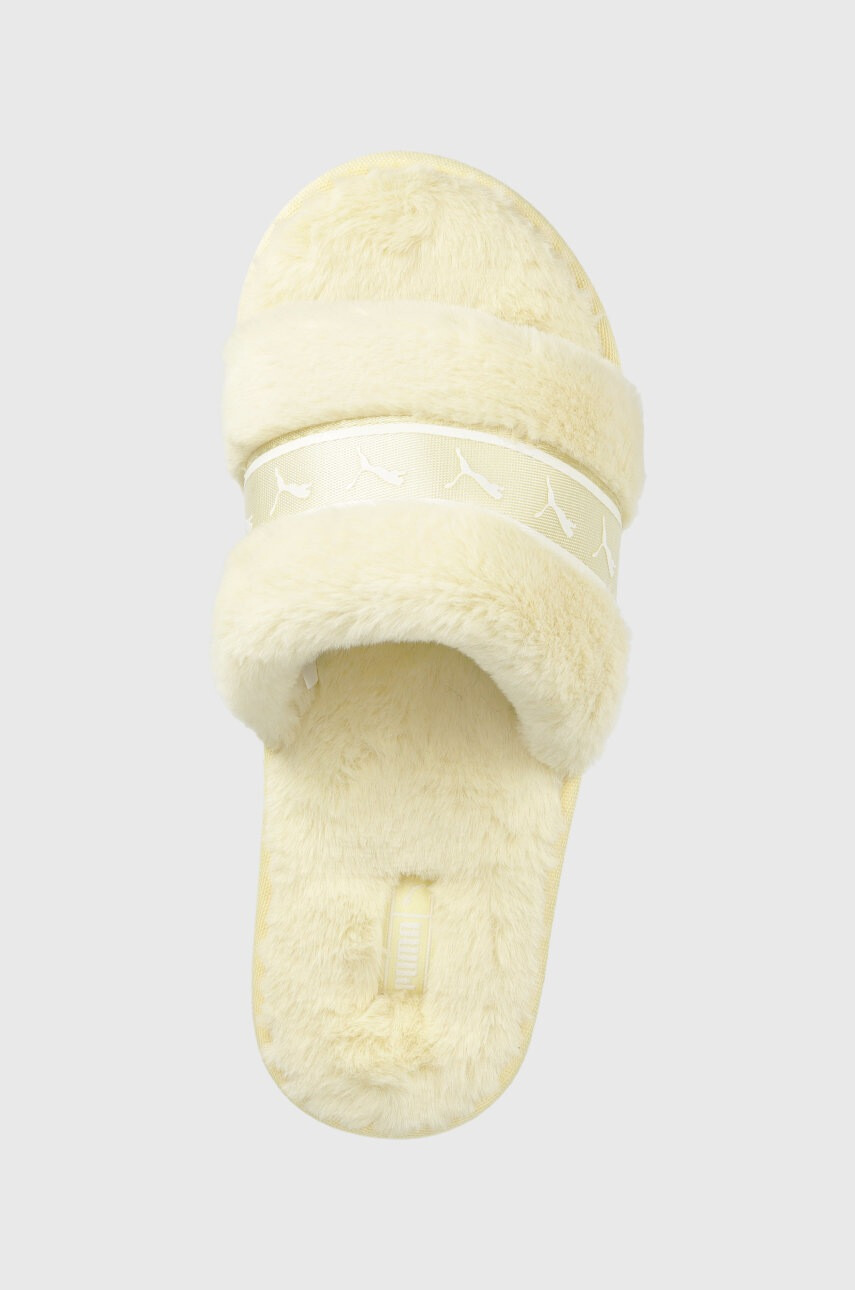 Puma Пантофи Fluff Remix 385240 в жълто - Pepit.bg