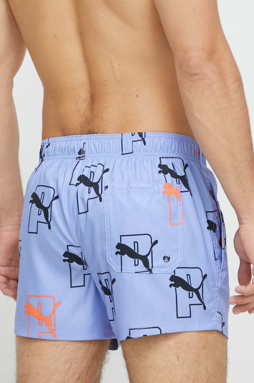 Puma Плувни шорти Cat Logo в лилаво - Pepit.bg