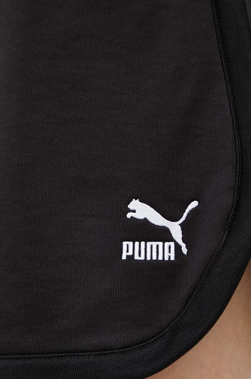 Puma Пола в черно къс модел със стандартна кройка - Pepit.bg