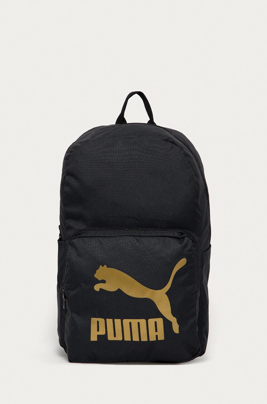 Puma Раница 78004 дамска в черно голям размер с принт - Pepit.bg