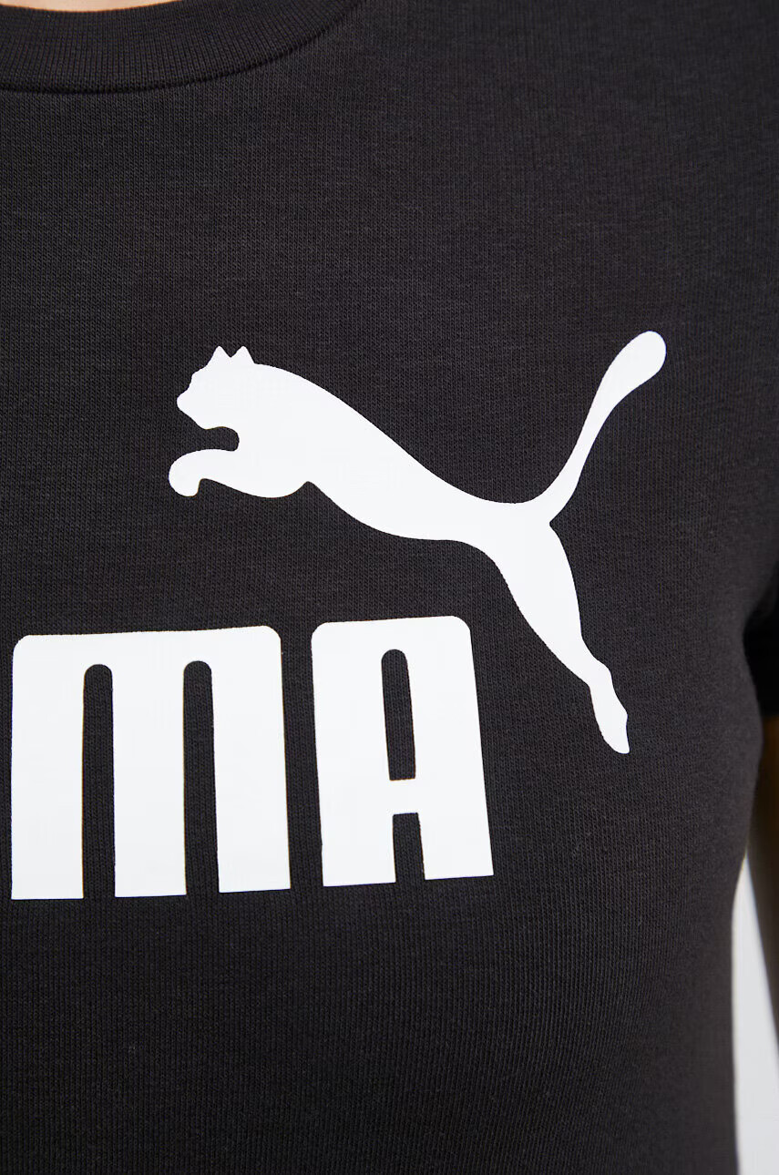 Puma Рокля в черно къс модел със стандартна кройка - Pepit.bg