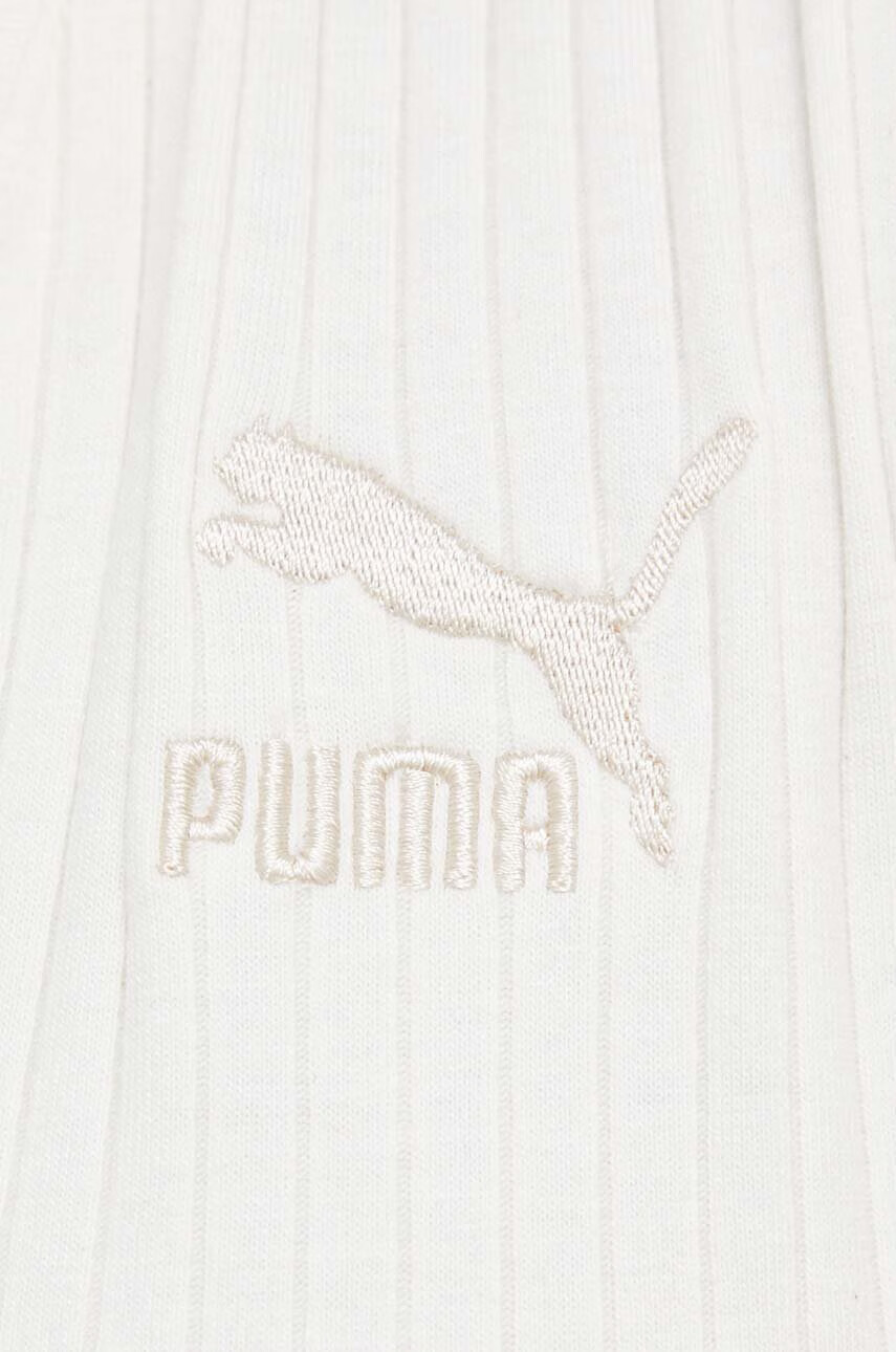 Puma Рокля в бежово къс модел разкроен модел - Pepit.bg