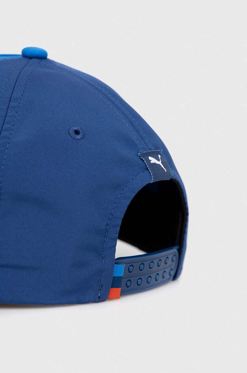 Puma Шапка с козирка в синьо с принт - Pepit.bg