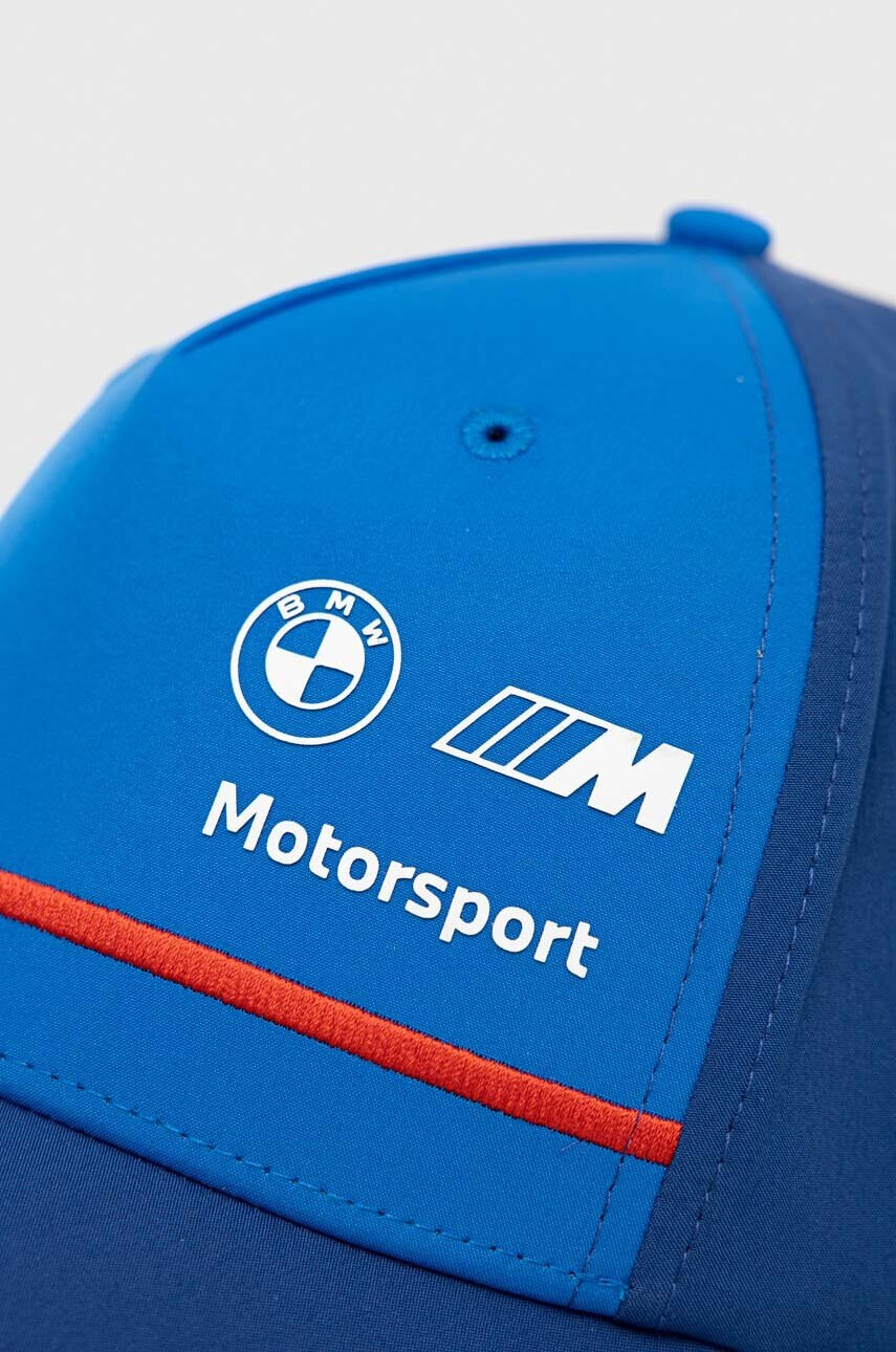 Puma Шапка с козирка в синьо с принт - Pepit.bg