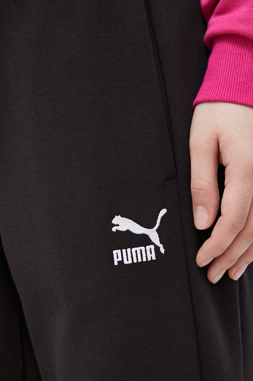 Puma Спортен панталон в черно с изчистен дизайн - Pepit.bg