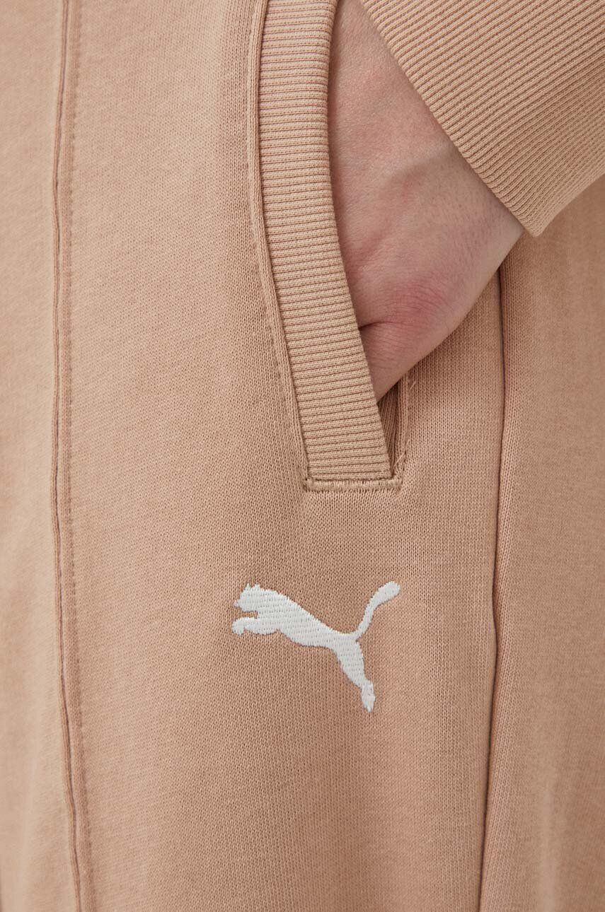 Puma Спортен панталон в бежово с изчистен дизайн - Pepit.bg