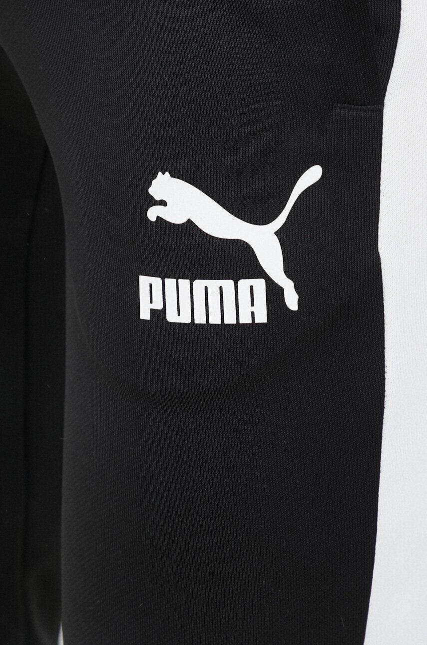 Puma Спортен панталон в черно с десен - Pepit.bg