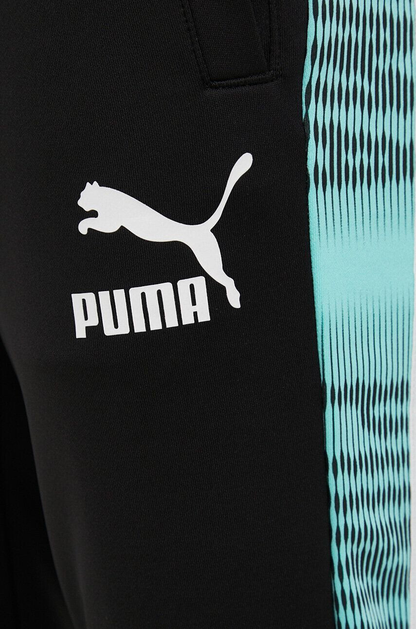 Puma Спортен панталон в черно с десен - Pepit.bg