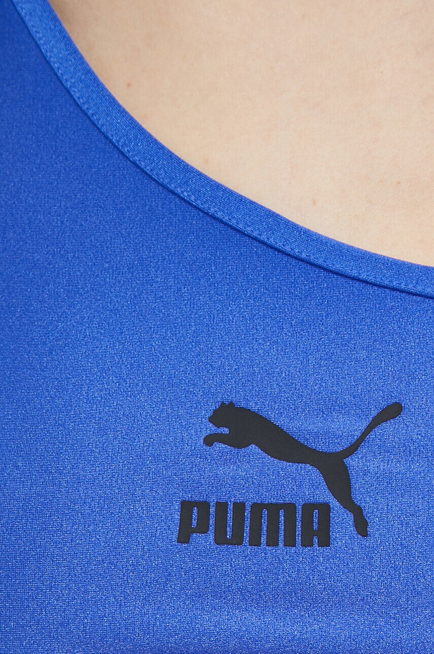 Puma Спортен топ Dare To в синьо - Pepit.bg