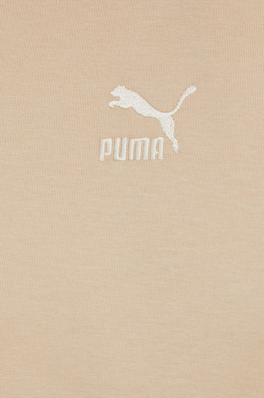 Puma Суичър в червено с качулка с изчистен дизайн - Pepit.bg