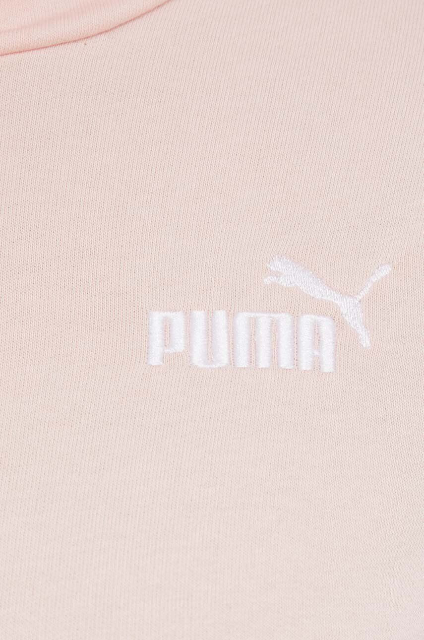 Puma Суичър в розово с качулка с апликация - Pepit.bg