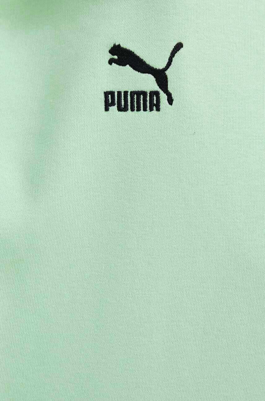 Puma Суичър в черно с качулка с принт - Pepit.bg