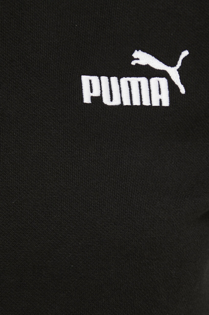Puma Суичър в черно с изчистен дизайн - Pepit.bg