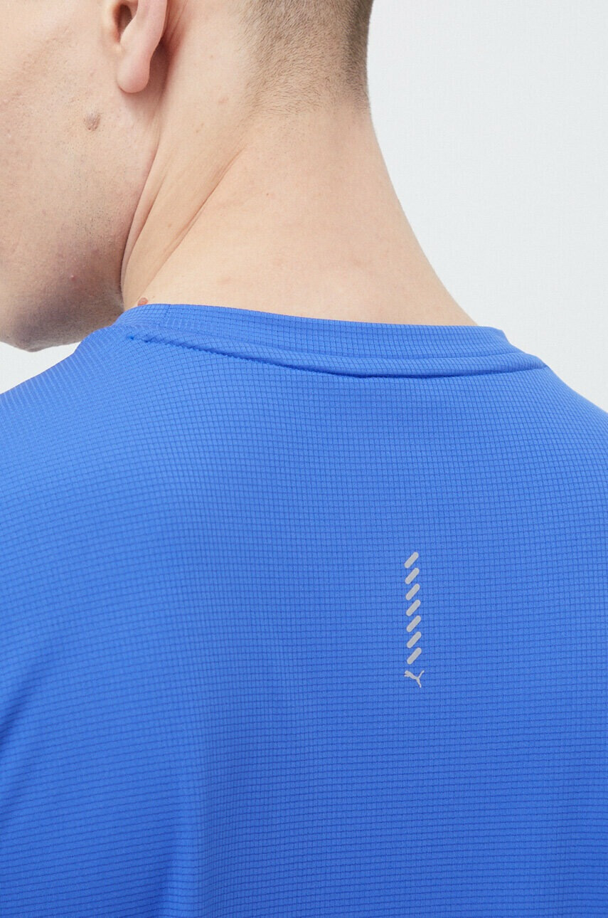 Puma Тениска за бягане в лилаво с принт - Pepit.bg