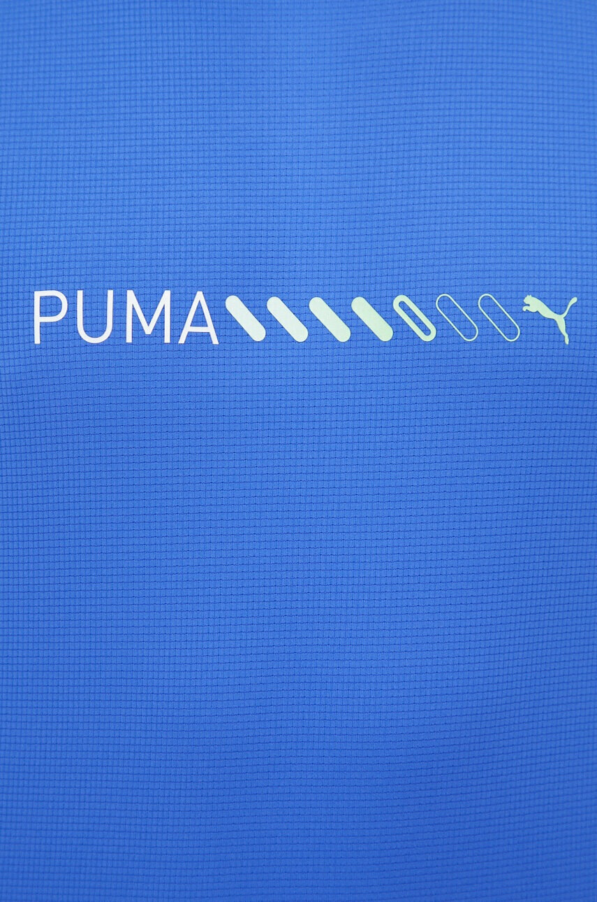 Puma Тениска за бягане в лилаво с принт - Pepit.bg