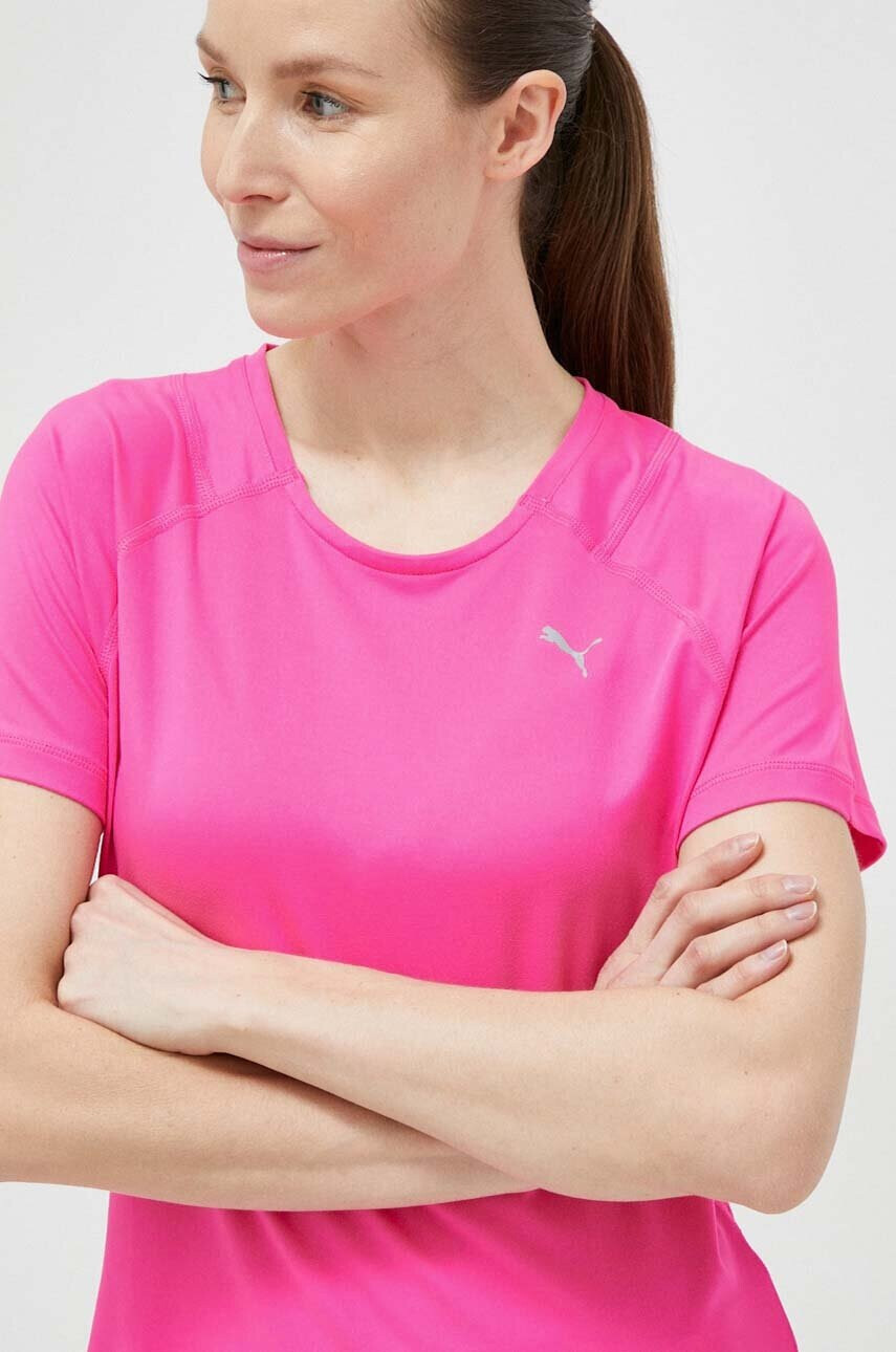 Puma Тениска за бягане Cloudspun в розово - Pepit.bg
