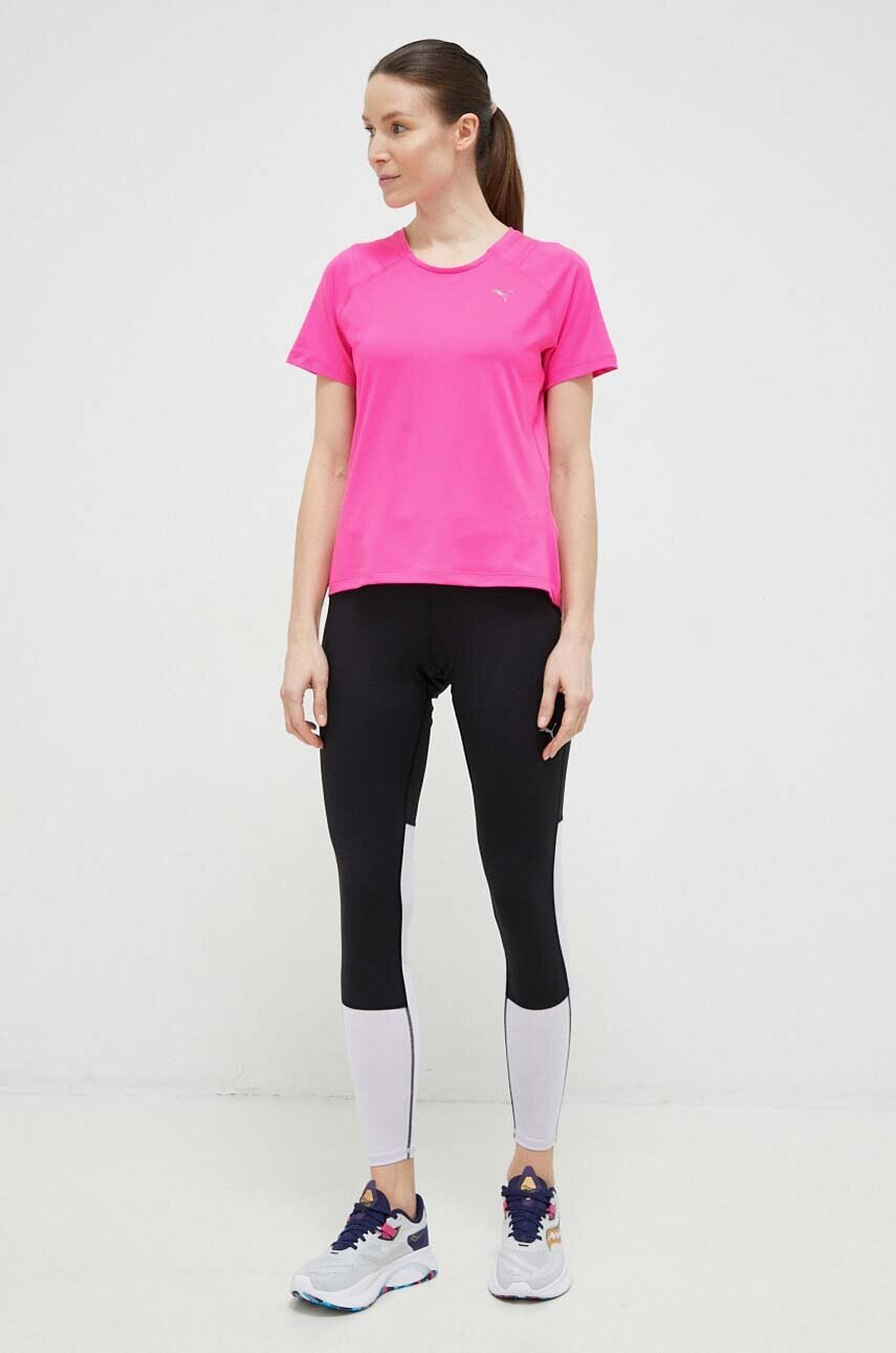 Puma Тениска за бягане Cloudspun в розово - Pepit.bg