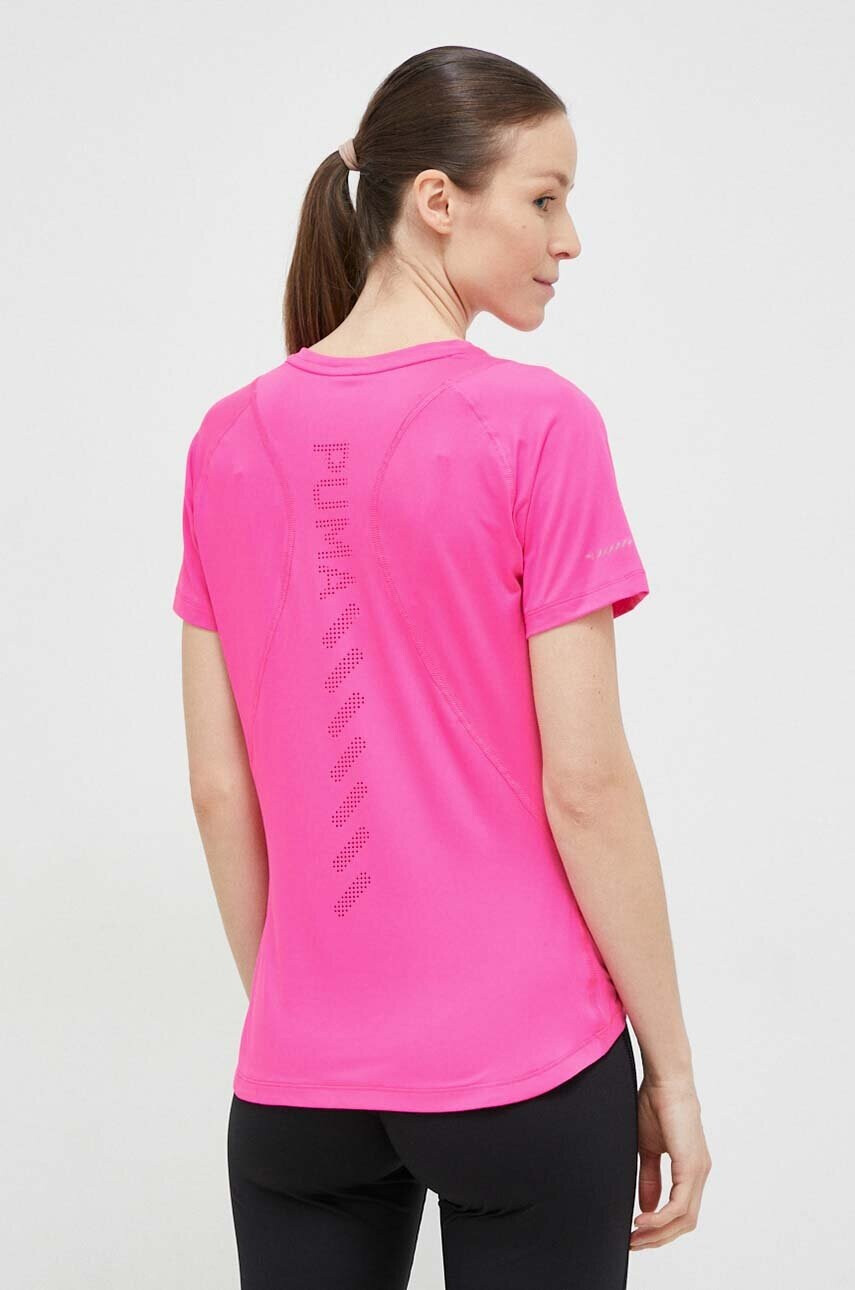 Puma Тениска за бягане Cloudspun в розово - Pepit.bg