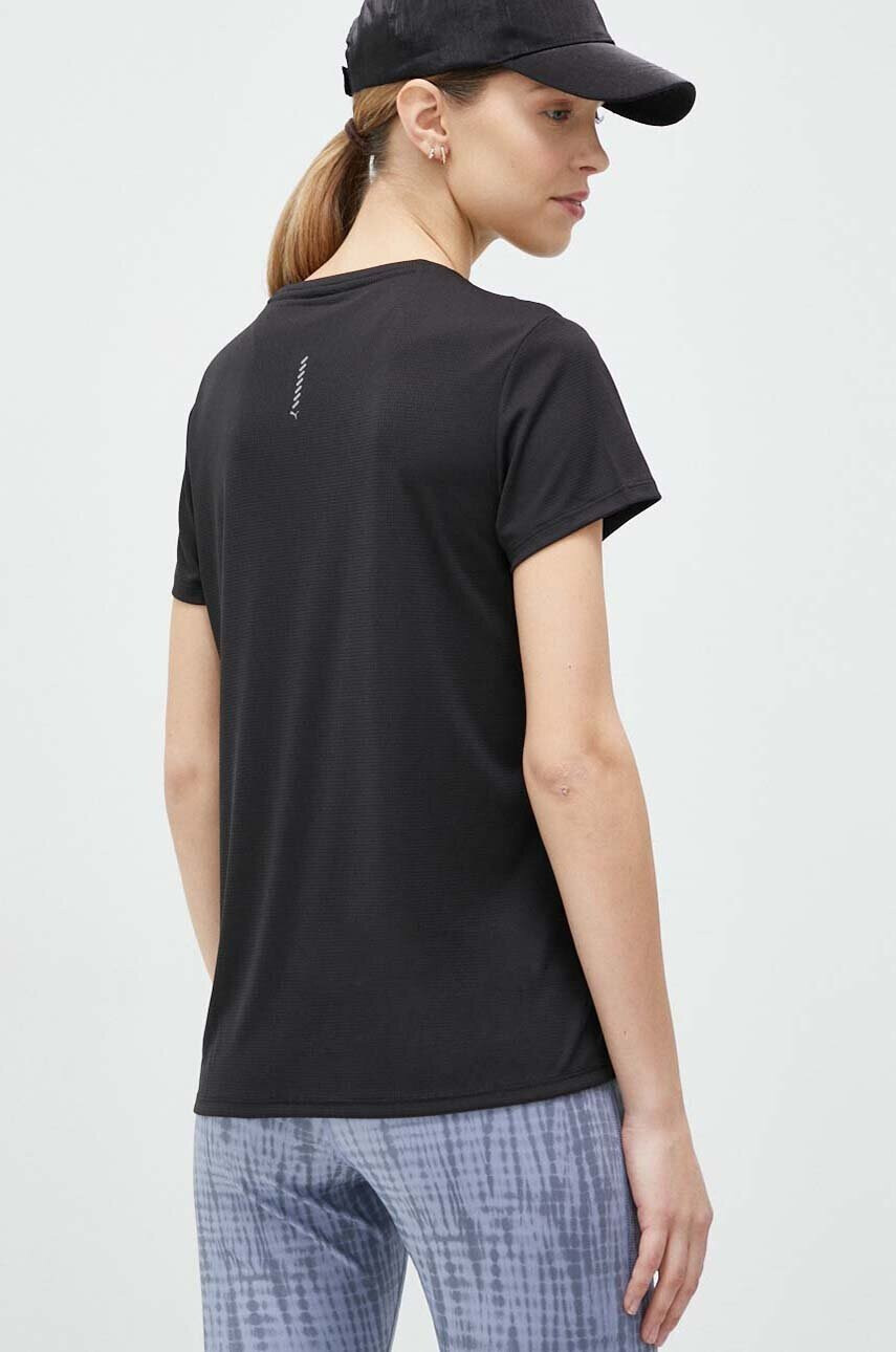Puma Тениска за бягане Favourite в черно - Pepit.bg