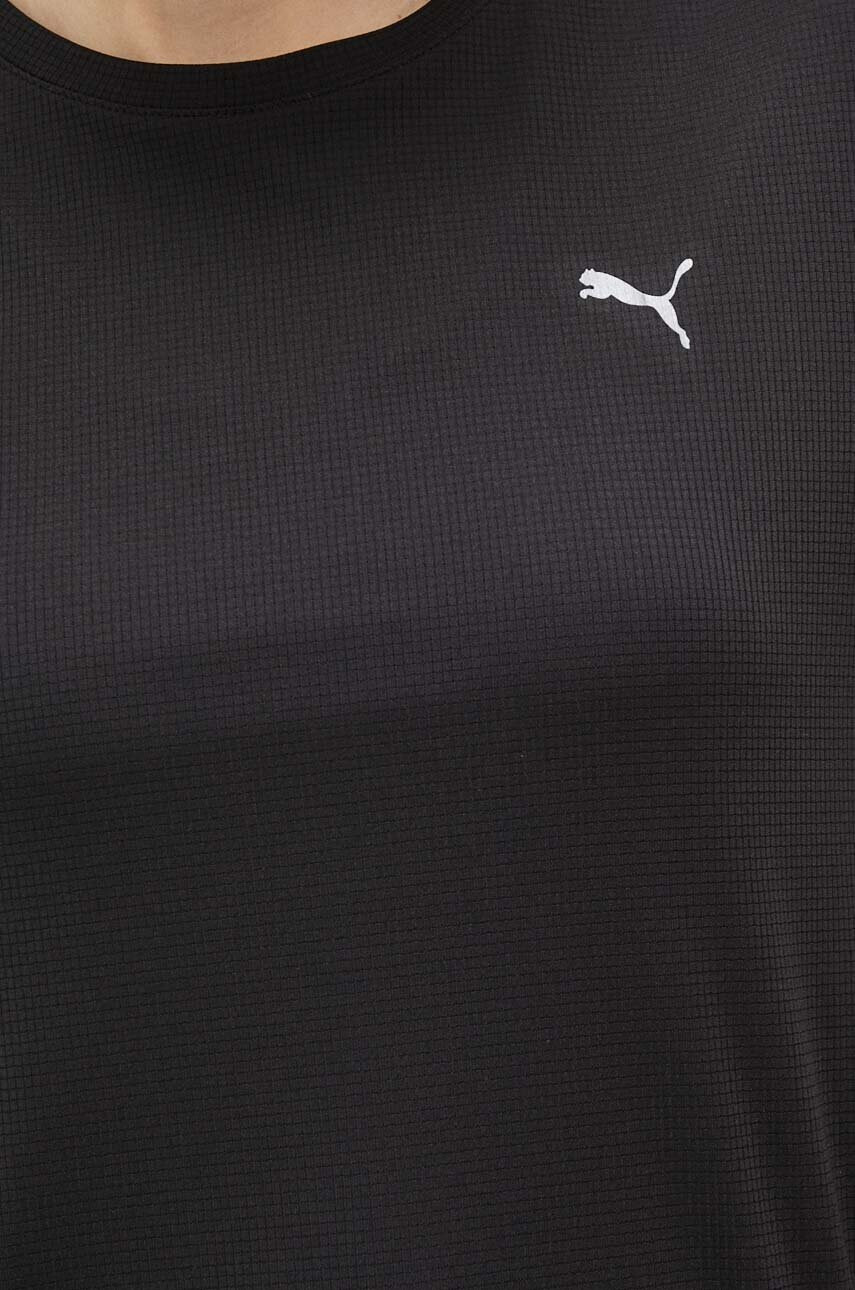 Puma Тениска за бягане Favourite в черно - Pepit.bg