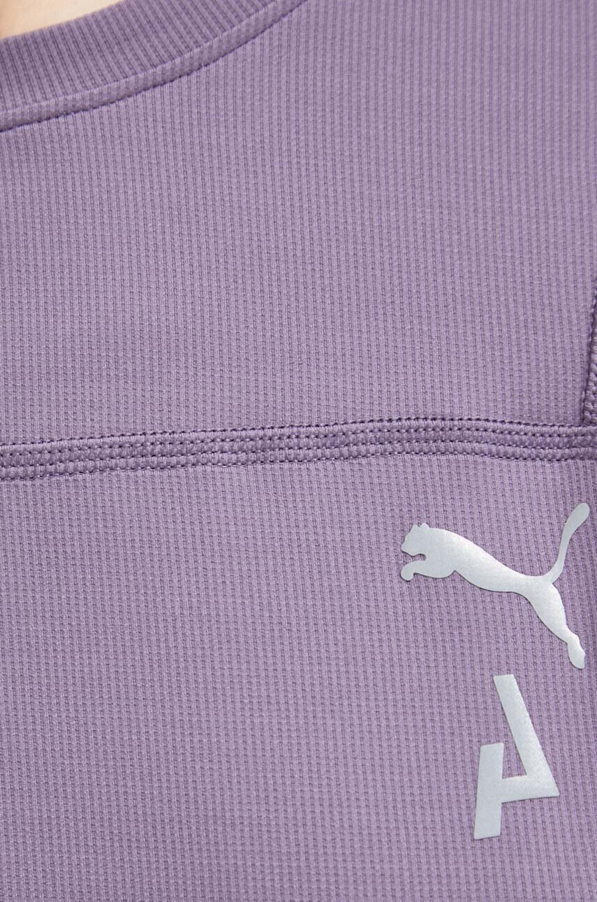 Puma Тениска за бягане Seasons в лилаво - Pepit.bg