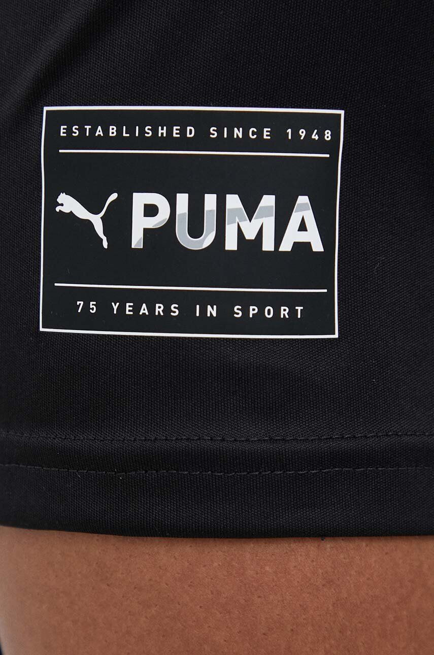 Puma Тениска за трениране Fit в черно с принт - Pepit.bg