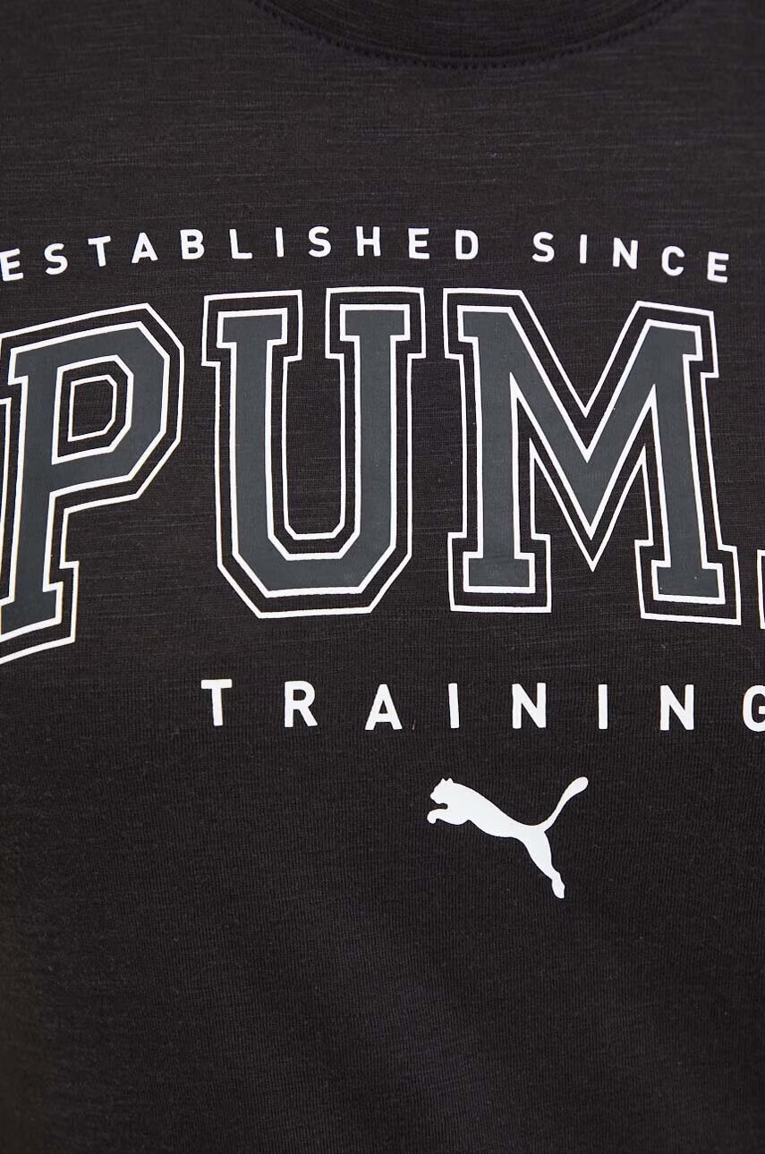Puma Тениска за трениране Graphic Tee Fit в черно - Pepit.bg