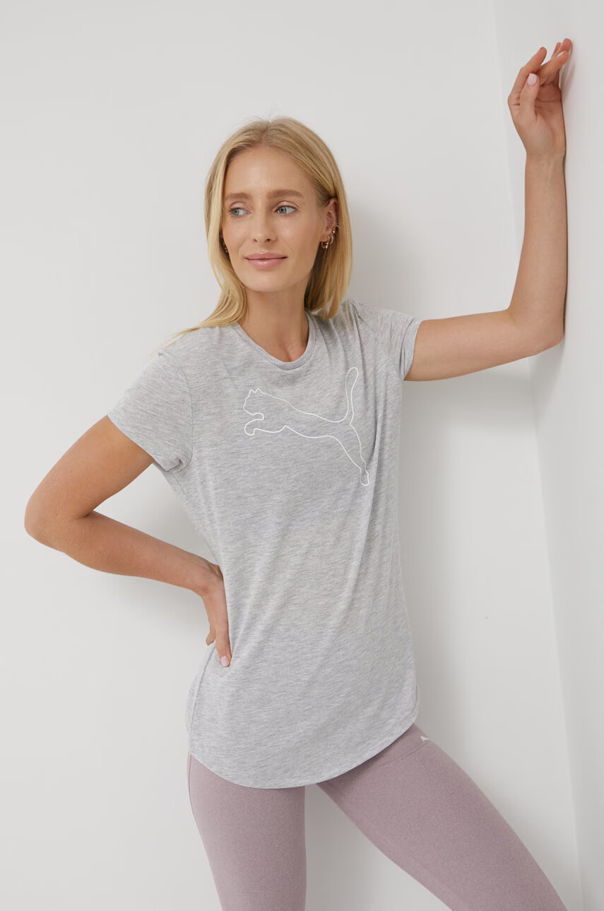 Puma Тениска за трениране Rtg Heather 586455 - Pepit.bg