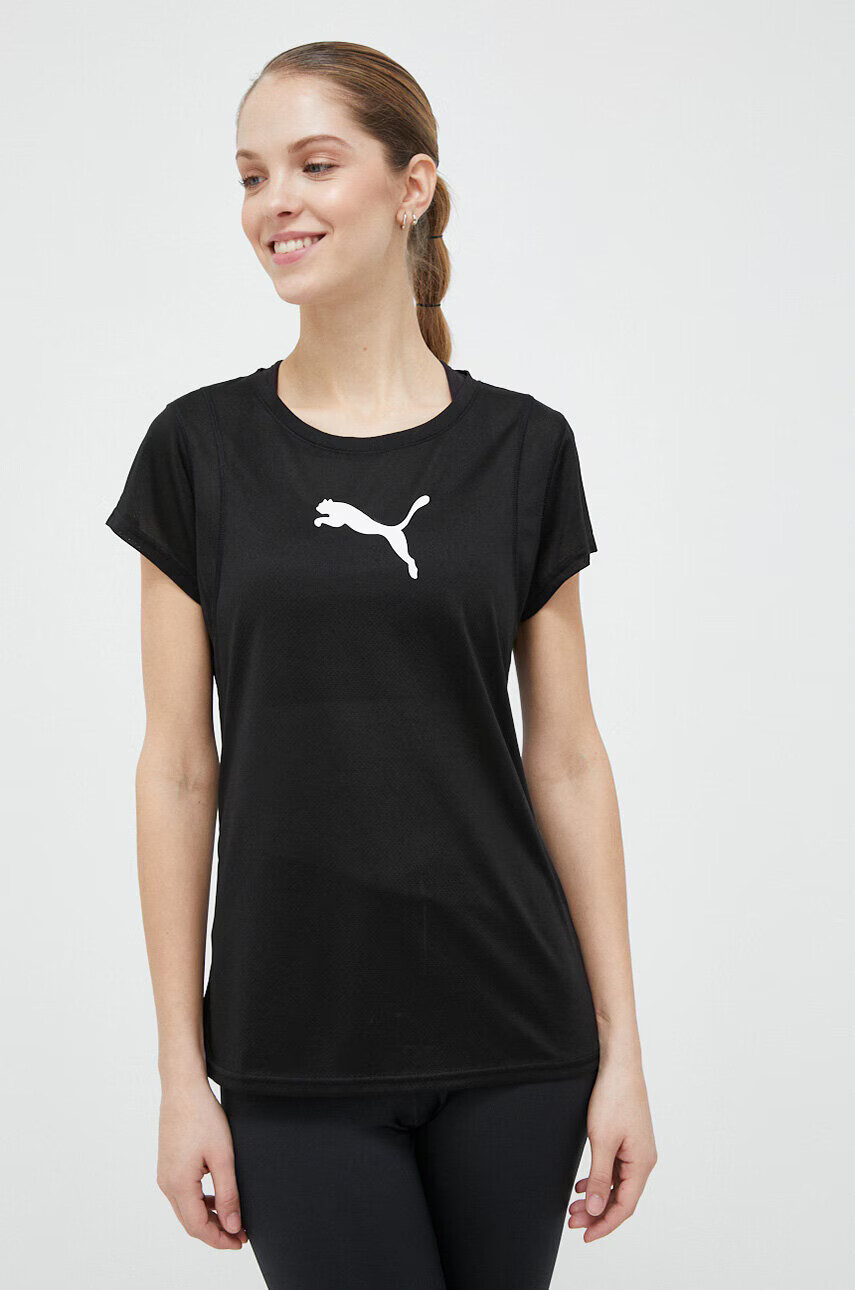 Puma Тениска за трениране Train All Day в черно - Pepit.bg