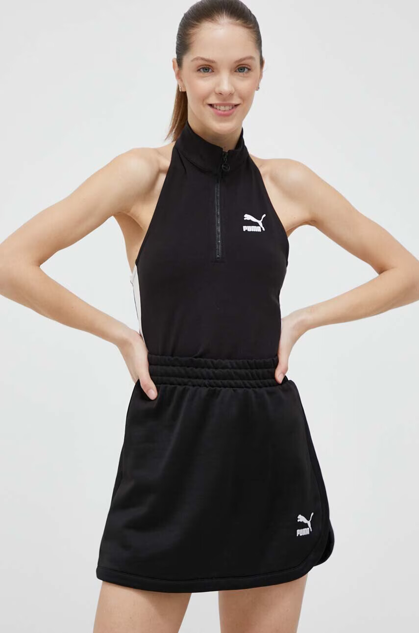 Puma Топ дамски в черно - Pepit.bg