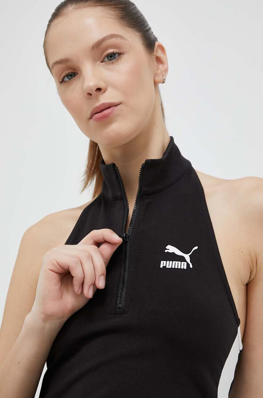 Puma Топ дамски в черно - Pepit.bg
