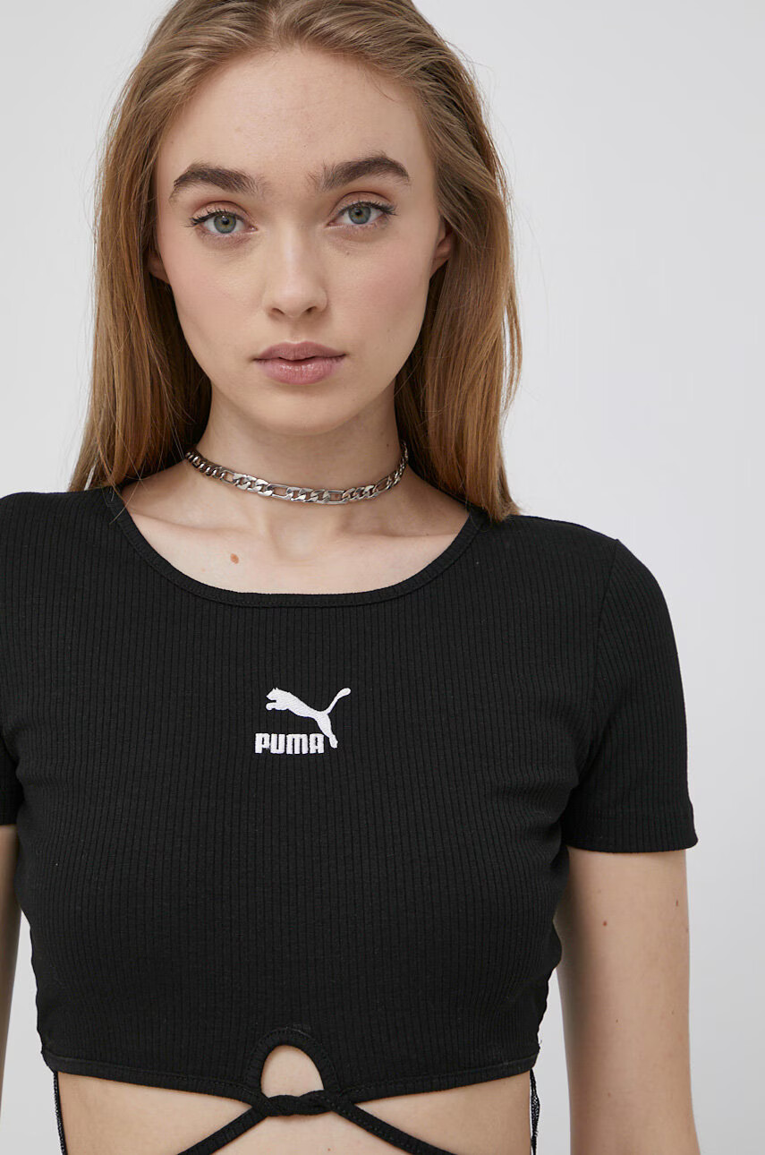 Puma Топ 533450 дамски в черно - Pepit.bg