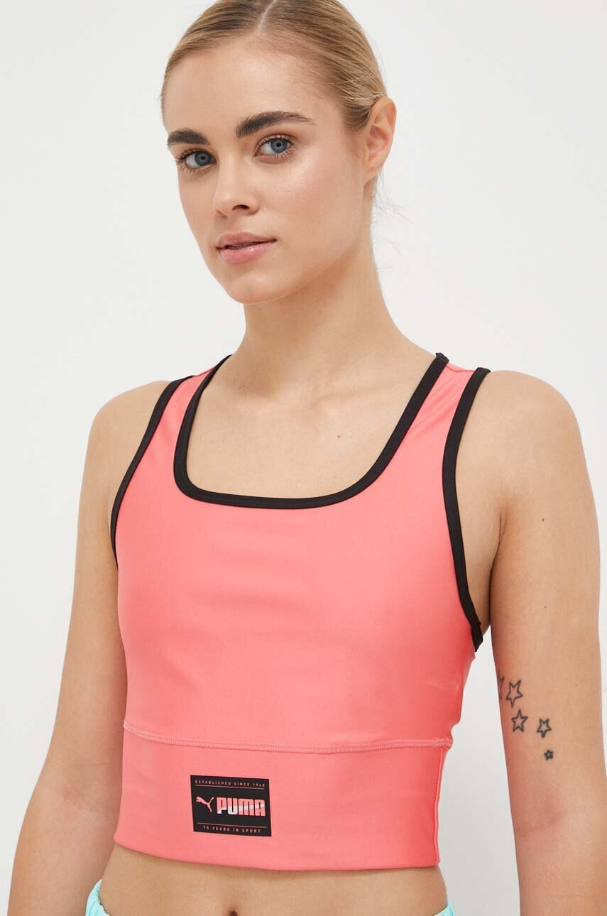 Puma Топ за трениране Fit Eversculpt в розово - Pepit.bg