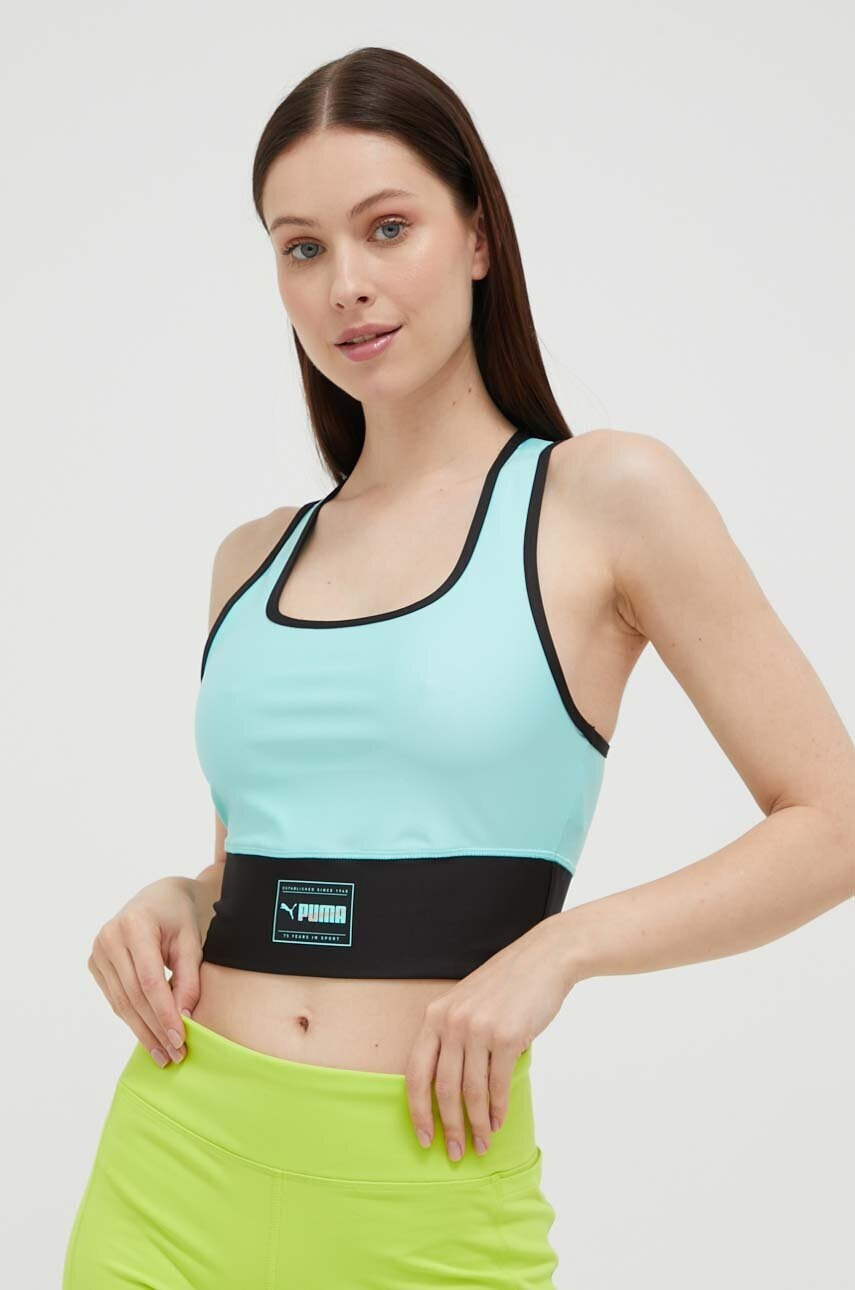 Puma Топ за трениране Fit Eversculpt в зелено - Pepit.bg