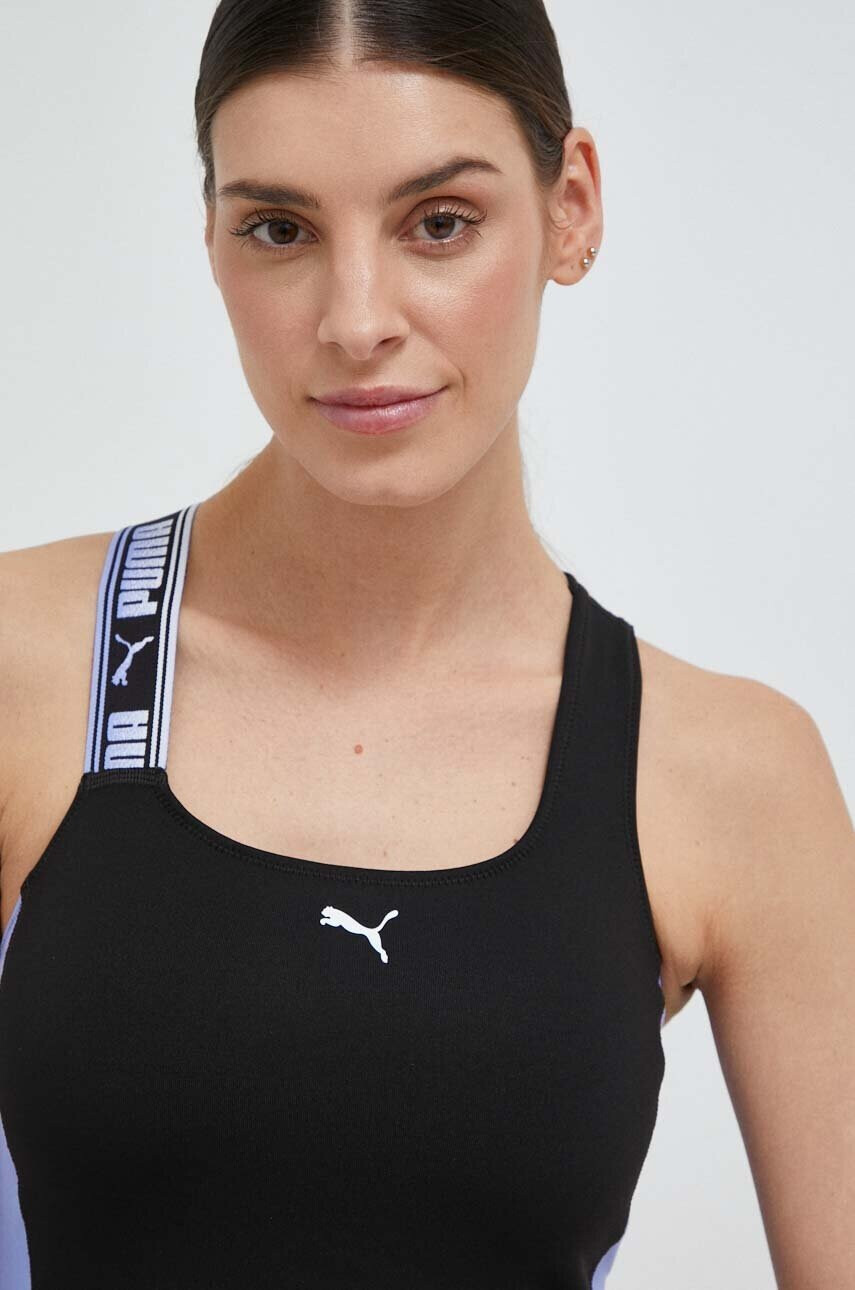 Puma Топ за трениране Strong в черно - Pepit.bg