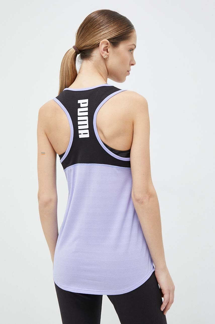 Puma Топ за трениране Trail All Day в лилаво - Pepit.bg