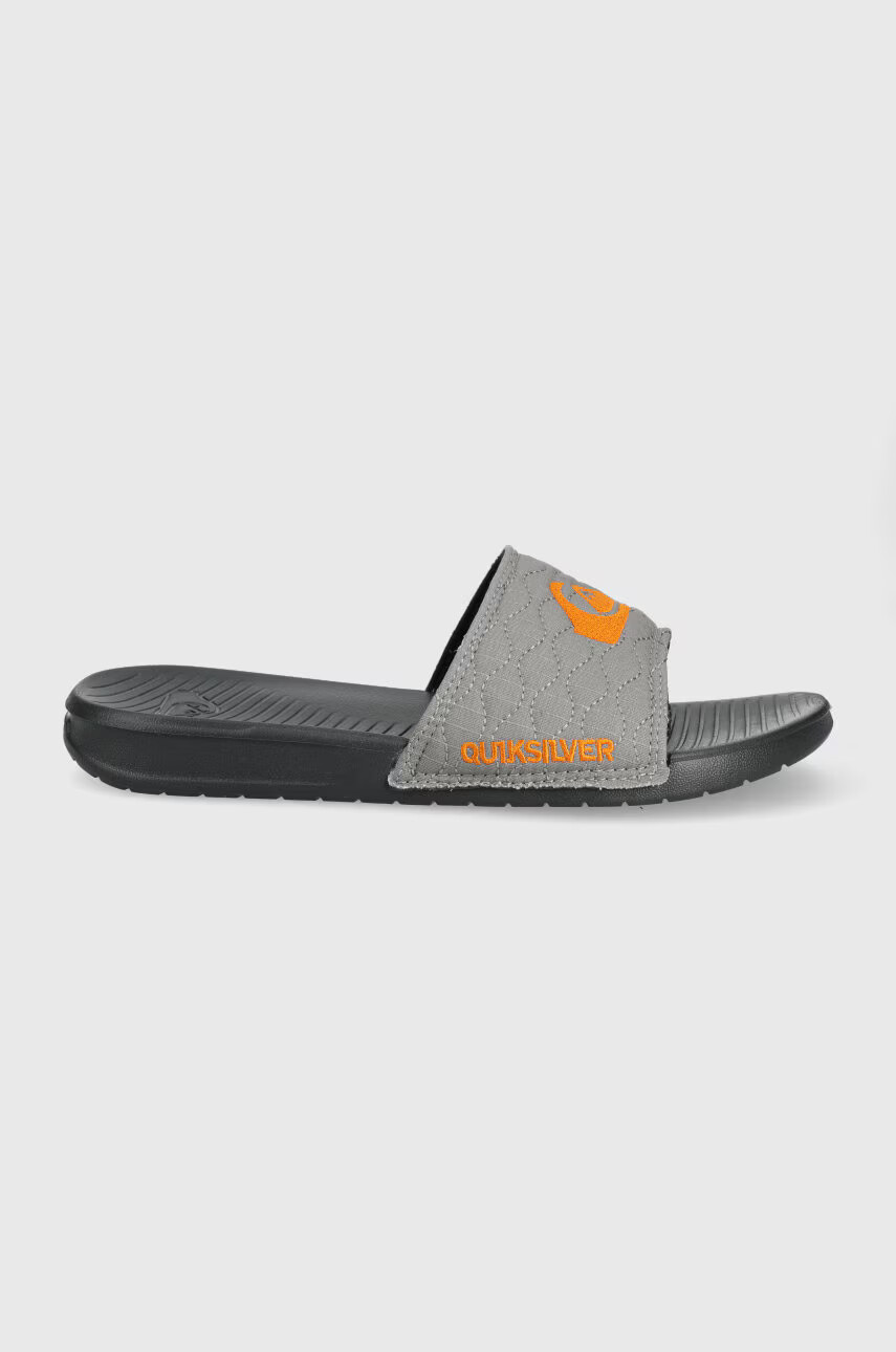 Quiksilver Чехли мъжко в сиво - Pepit.bg