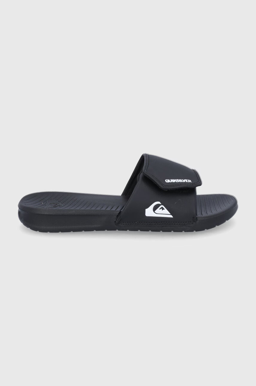 Quiksilver Чехли мъжки в черно - Pepit.bg