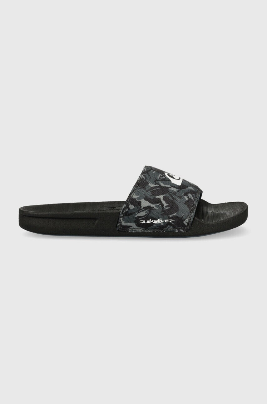Quiksilver Чехли в черно - Pepit.bg