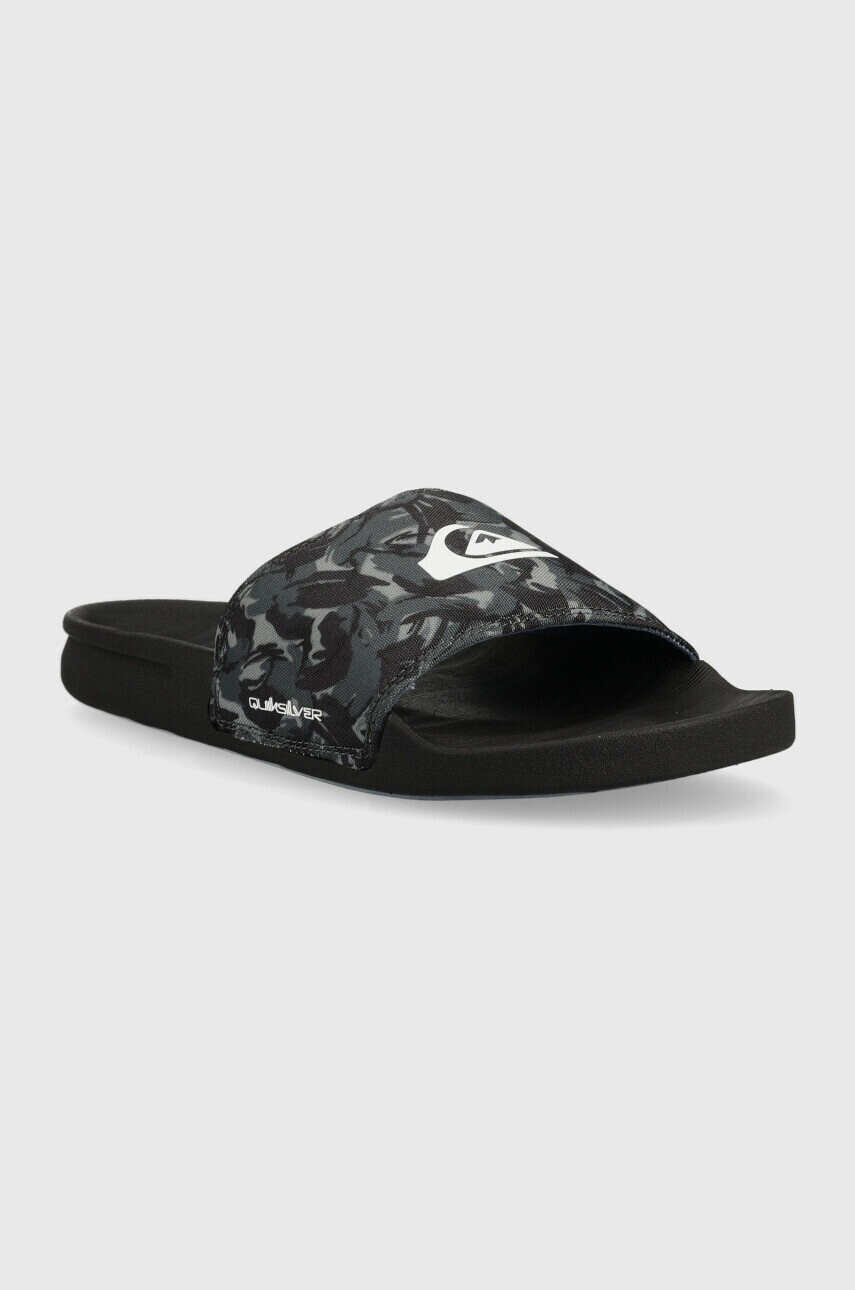 Quiksilver Чехли в черно - Pepit.bg