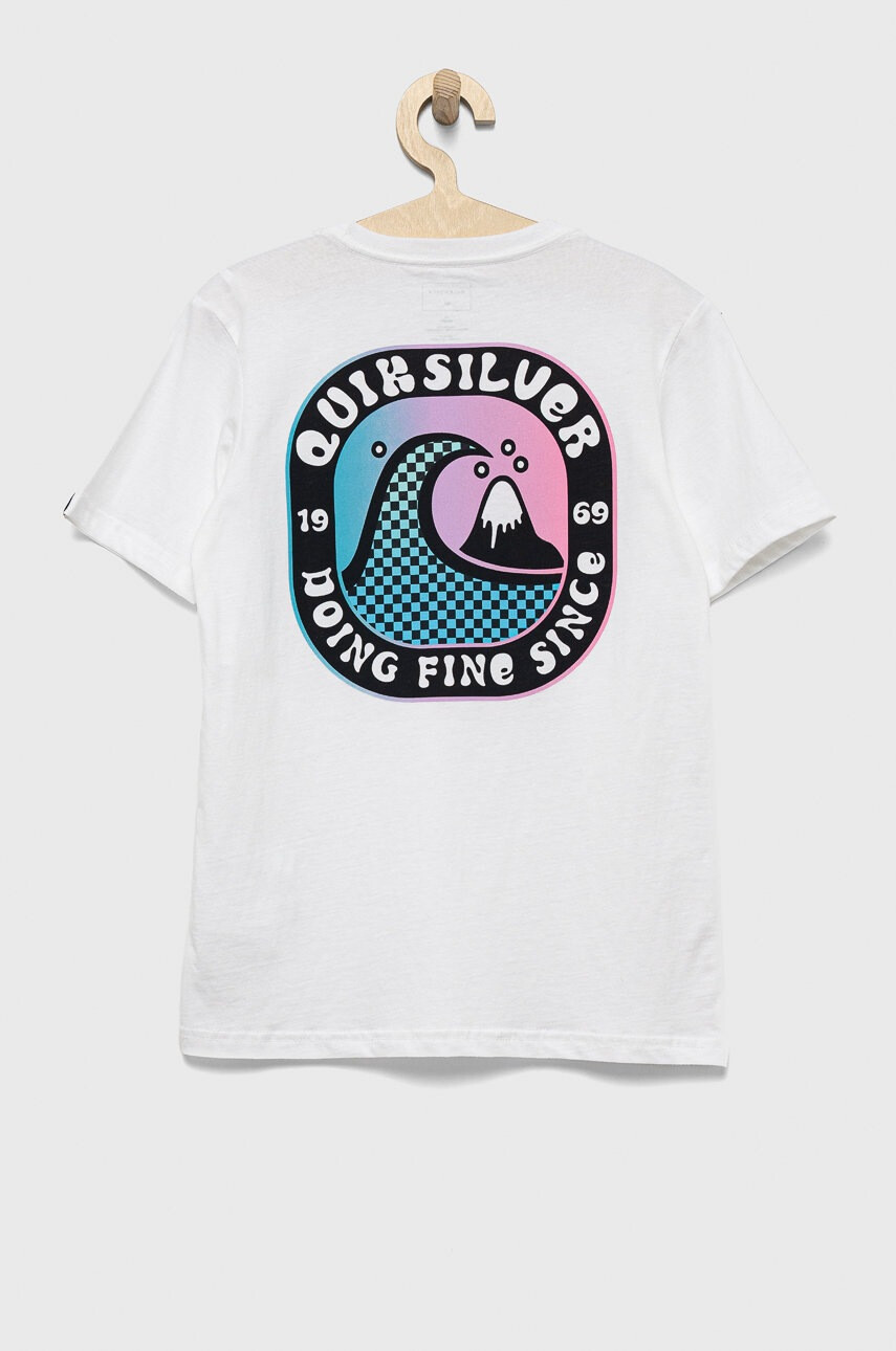 Quiksilver Детска памучна тениска - Pepit.bg
