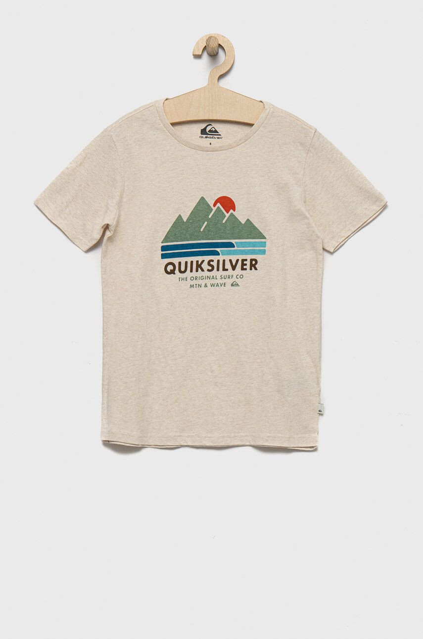 Quiksilver Детска памучна тениска - Pepit.bg