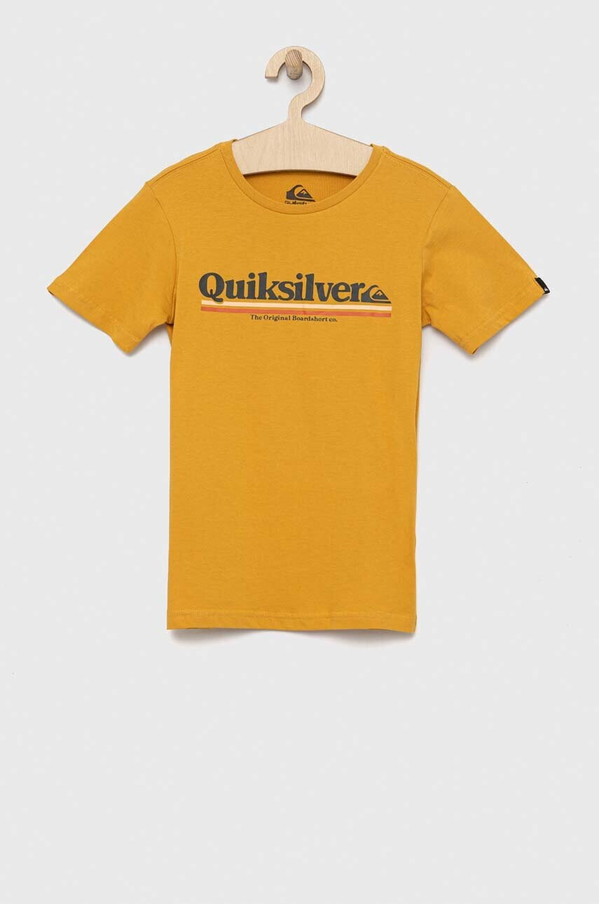 Quiksilver Детска памучна тениска - Pepit.bg