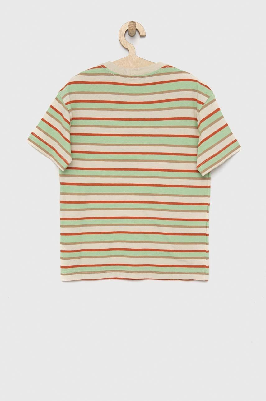 Quiksilver Детска памучна тениска с десен - Pepit.bg