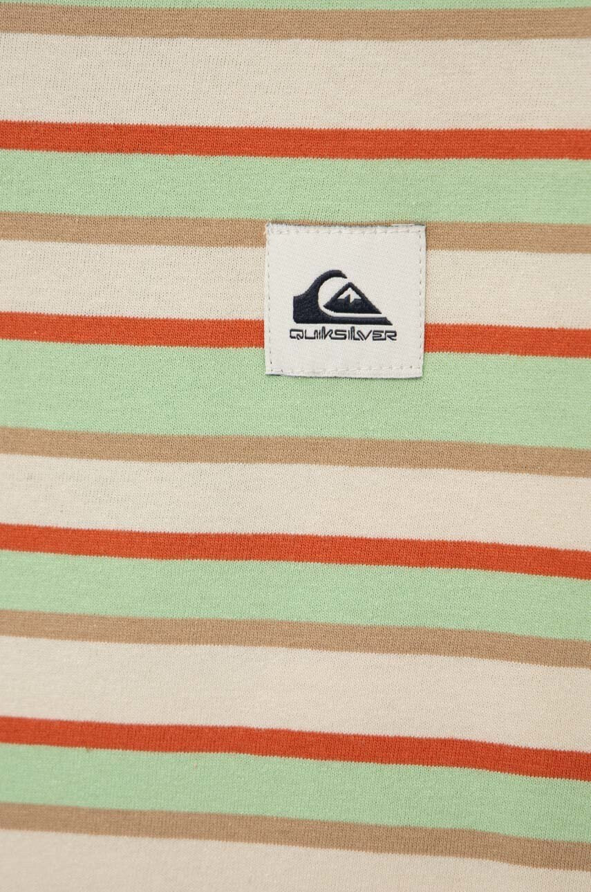 Quiksilver Детска памучна тениска с десен - Pepit.bg