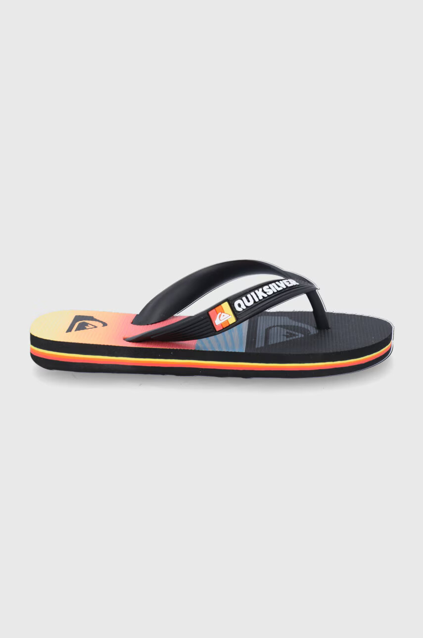 Quiksilver Детски джапанки в черно - Pepit.bg